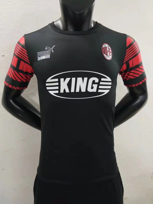AC Milan Joint Edition Black Player Football Jersey 2022 2023