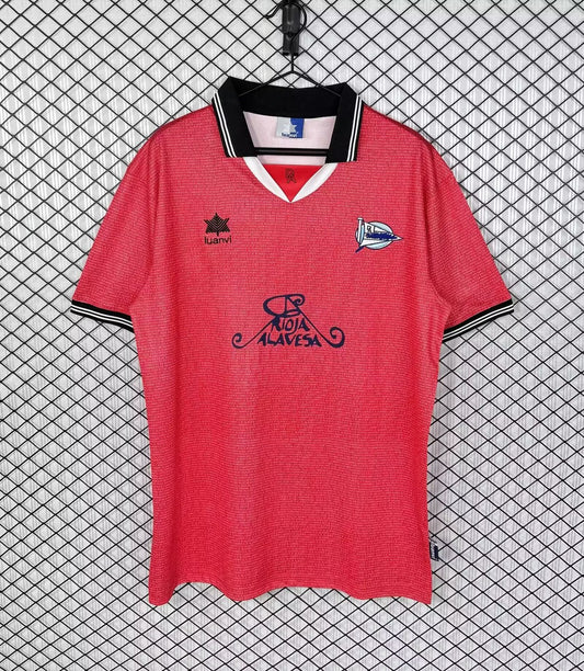 Deportivo Alaves Away Fans Football Jersey 2000/2001