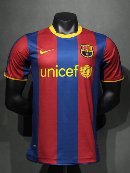 Retro Barcelona Player Home Football Jersey 2010/2011