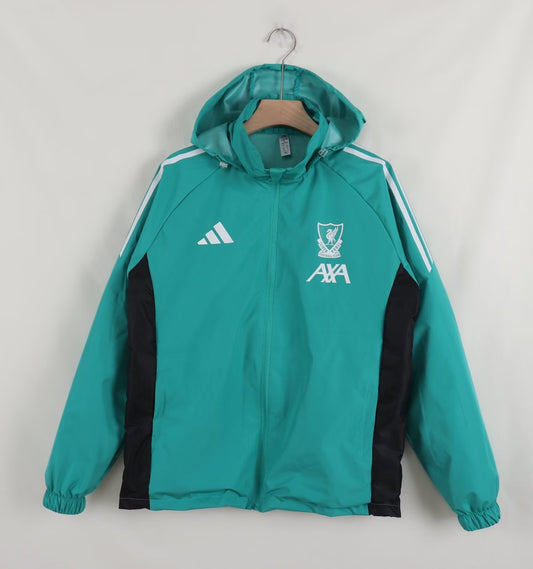Liverpool Windbreaker Green Football Jersey 2026/2027