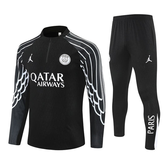 PSG Training Tracksuit Black (Kids And Man ) 2025/2026