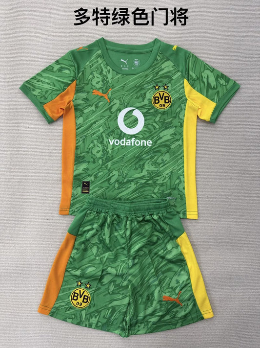 Dortmund Goalkeeper Green Fans (Kids And Man) Football Jersey 2025/2026