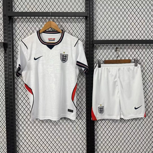 England Home Fans With Pants Sets Football Jersey 2026/2027