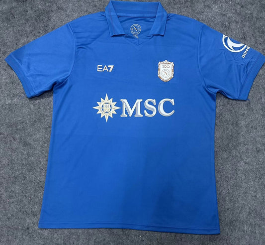 Napoli Home 100 Year Commemorative Edition Fans Football Jersey 2026/2027