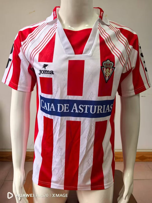 Retro Sporting De Gijon Home Football Jersey 1994/1995