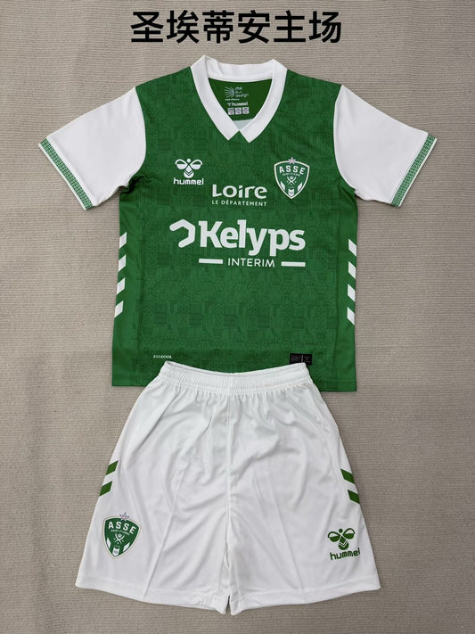 AS Saint-Étienne Home Fans (Kids And Man ) Football Jersey 2025/2026