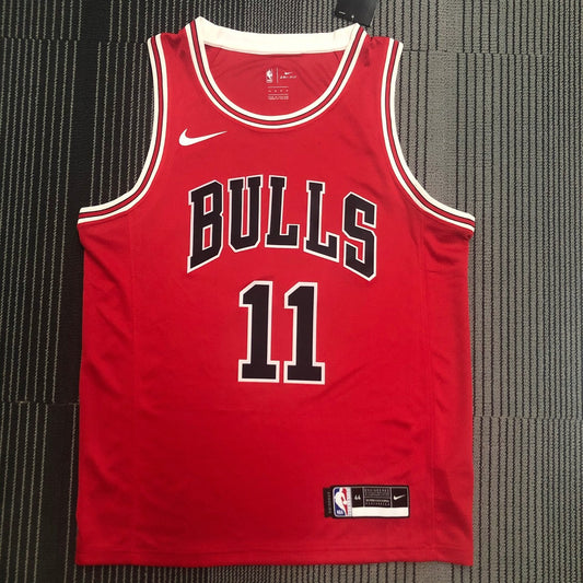 Chicago Bulls Red #11 DEROZAN NBA Season Jerseys