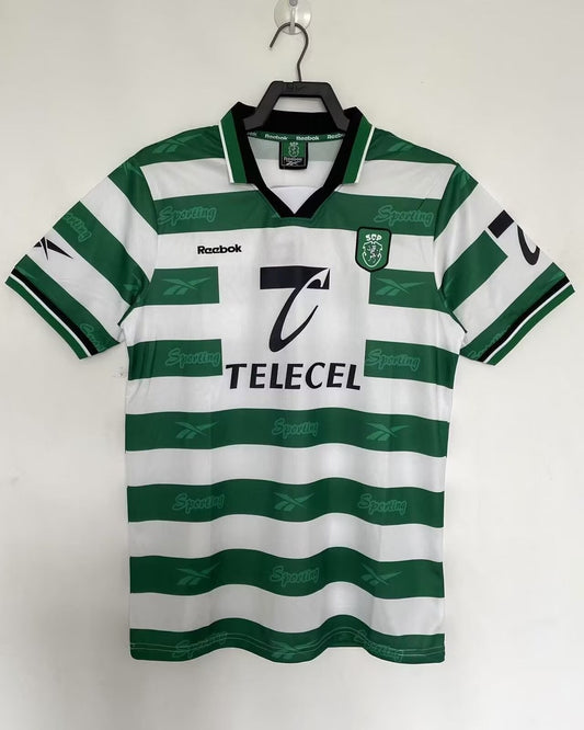 Retro Sporting Lisbon Home Football Jersey 1999/2000