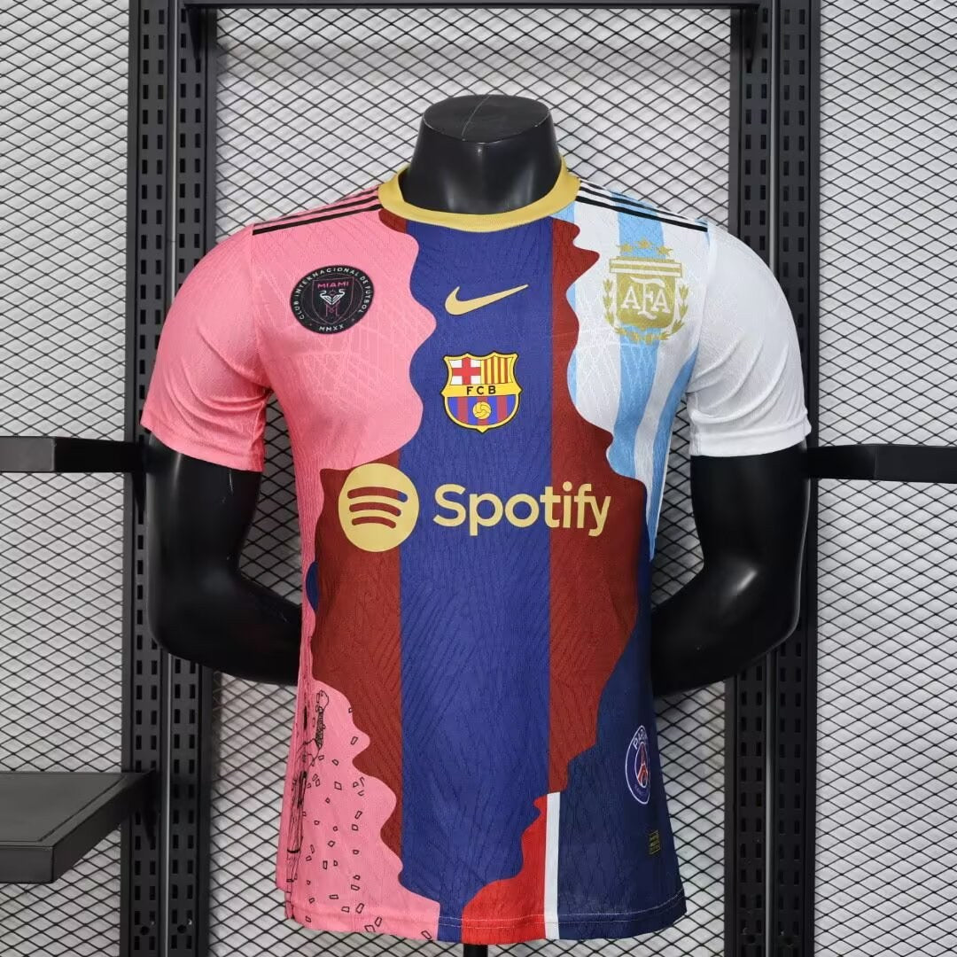 Barcelona Messi Commemorative Edition Player Football Jersey 2025/2026