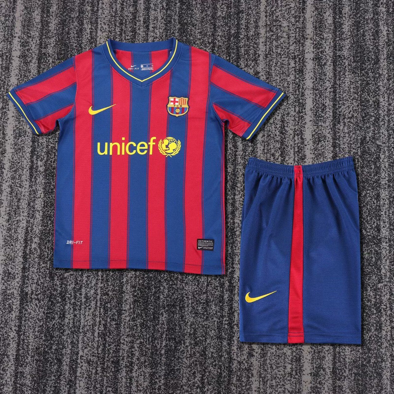 Retro Barcelona Home Kids 2009/2010