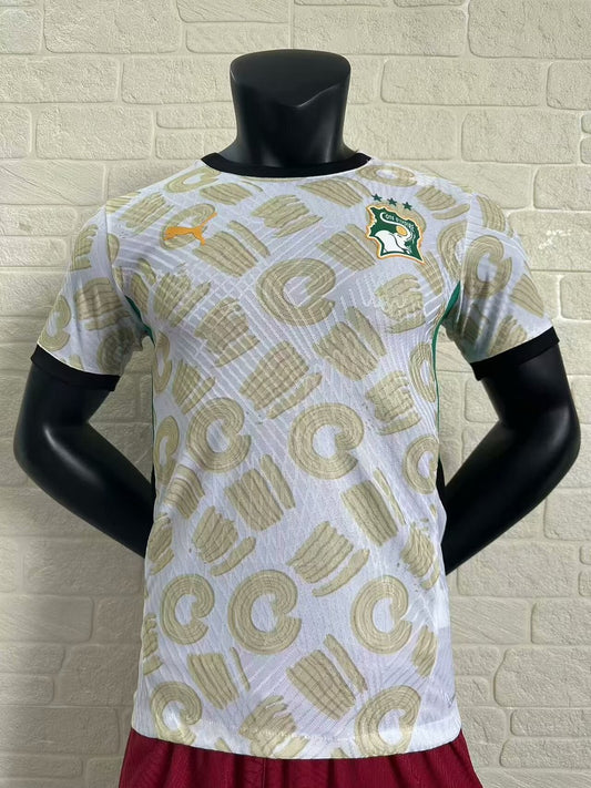 Ivory Coast Away Player Football Jersey 2024/2025