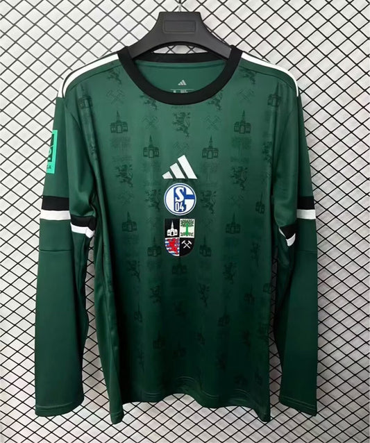 FC Schalke 04 150 Year Long Special Edition Fans Football Jersey 2025/2026