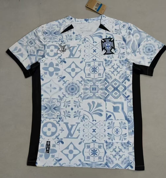 Portugal LV White Fans Football Jersey 2026/2027