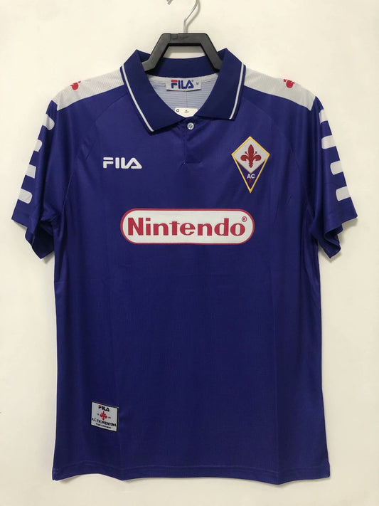 Retro Fiorentina Home Fans Football Jersey 1998/1999