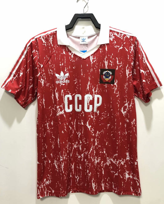 Retro Soviet Union Home Football Jersey 1990