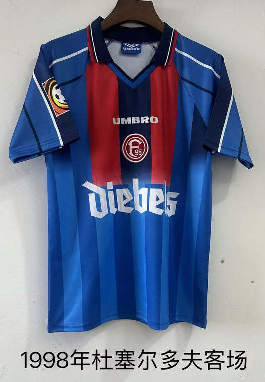 Fortuna Dusseldorf Away Fans Football Jersey 1998
