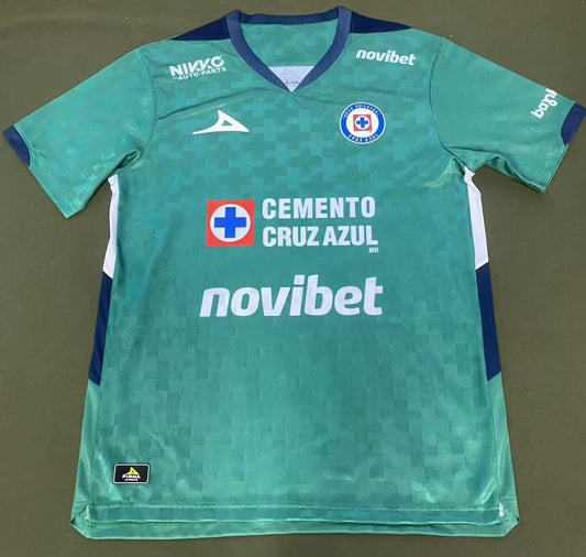 Cruz Azul Goalkeeper Green Player Football Jersey 2025/2026