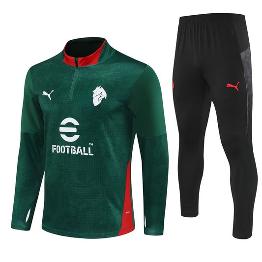 AC Training Tracksuit Green Player (Kids And Man ) 2025/2026