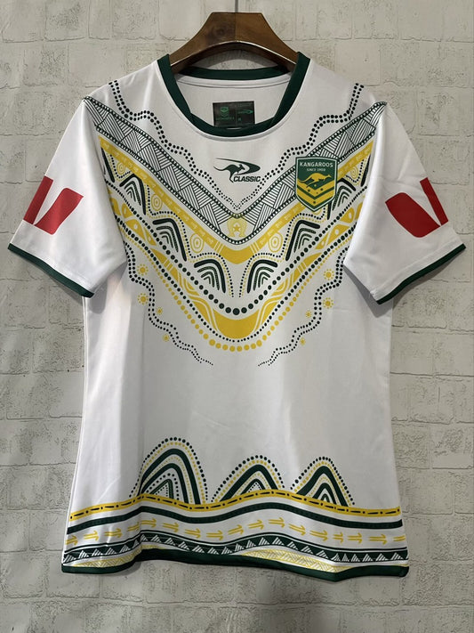 KANGAROOS Rugby Jerseys White Fans 2025