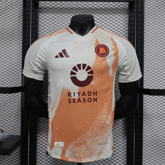 Roma Away Player （With Logo ） Football Jersey 2024/2025