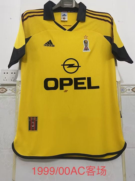 Retro AC Milan Third Away Fans Football Jersey 1999/2000