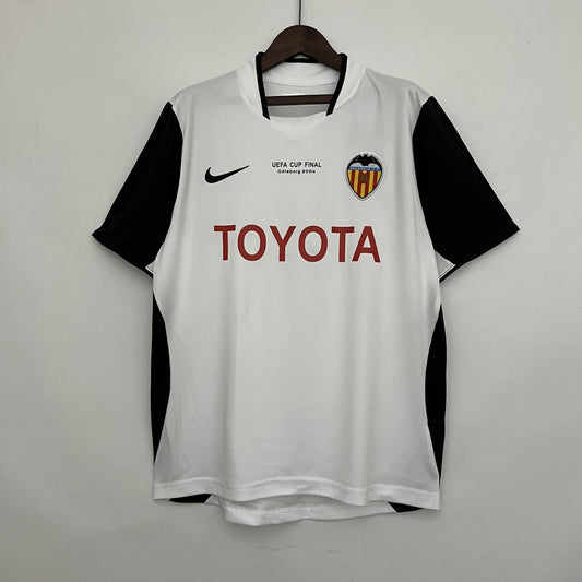 Retro Valencia Home Football Jersey 2003/2004