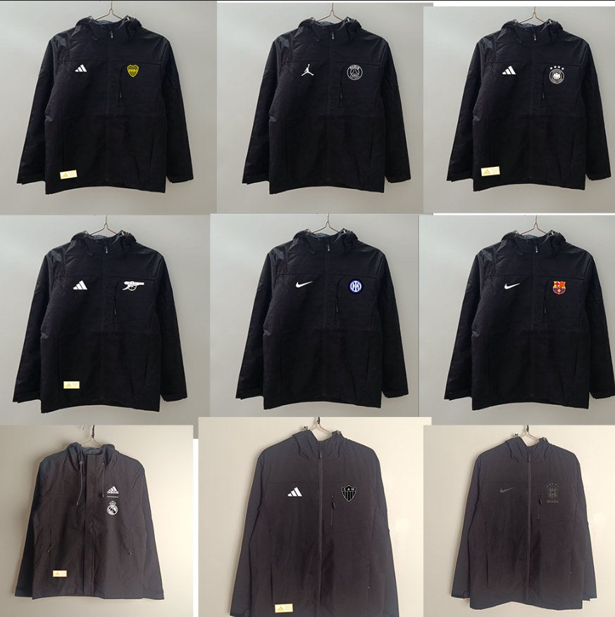 Barcelona Real Madrid AC Arsenal INTER BOCA PSG Brazil Germany Japan Interchange Liverpool Jacket 2025/2026