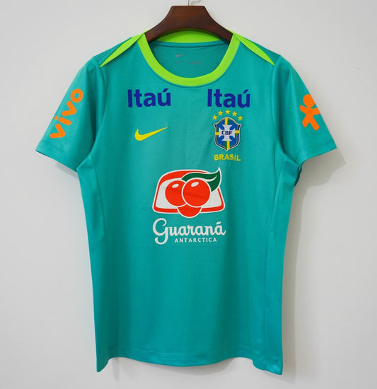 Brazil Pre Match Special Edition Green Fans Football Jersey 2026/2027