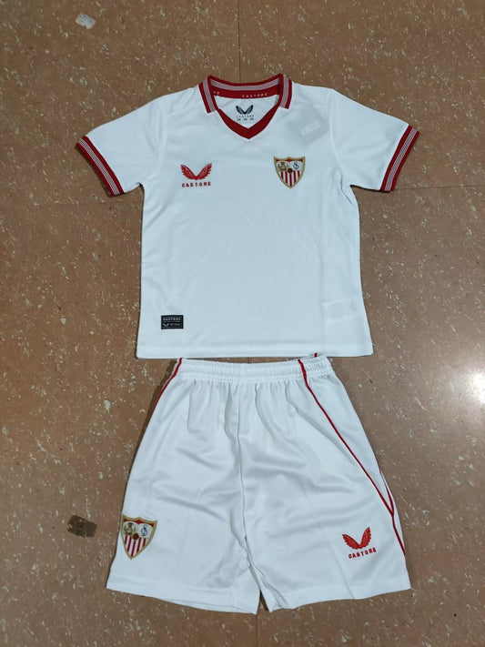 Sevilla Home Kids Football Jersey 2023/2024