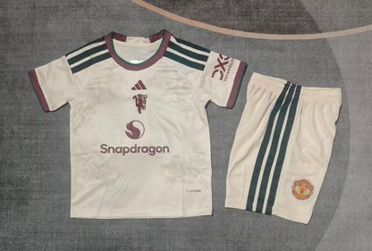 Manchester United Third Away Kids Fans Football Jersey 2026/2027