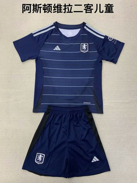 Aston Villa Third Away Kids Football Jersey 2024/2025