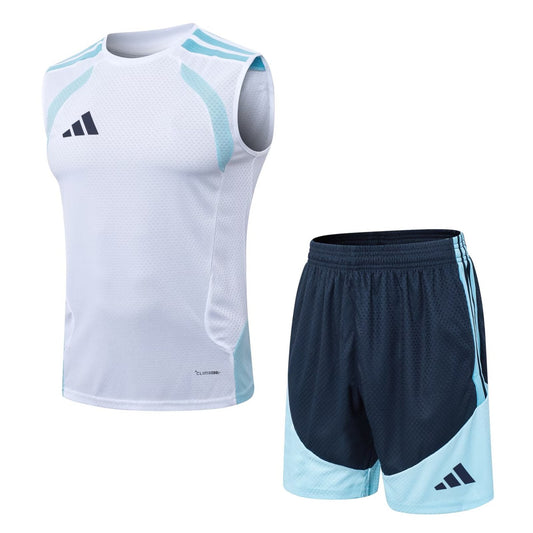 Adidas Clover Vest (Argentina ) Training White With Pants Sets Player Football Jersey 2026/2027