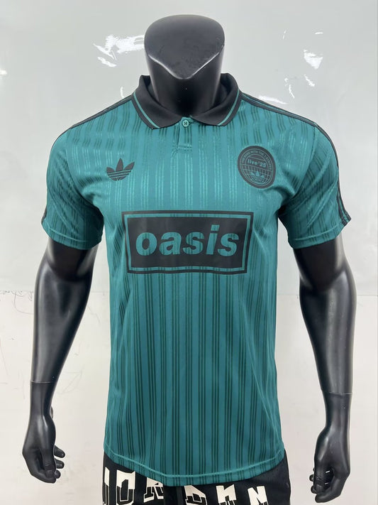 Adidas Clover Oasis #25 POLO T-shirt Green Fans Football Jersey 2025/2026
