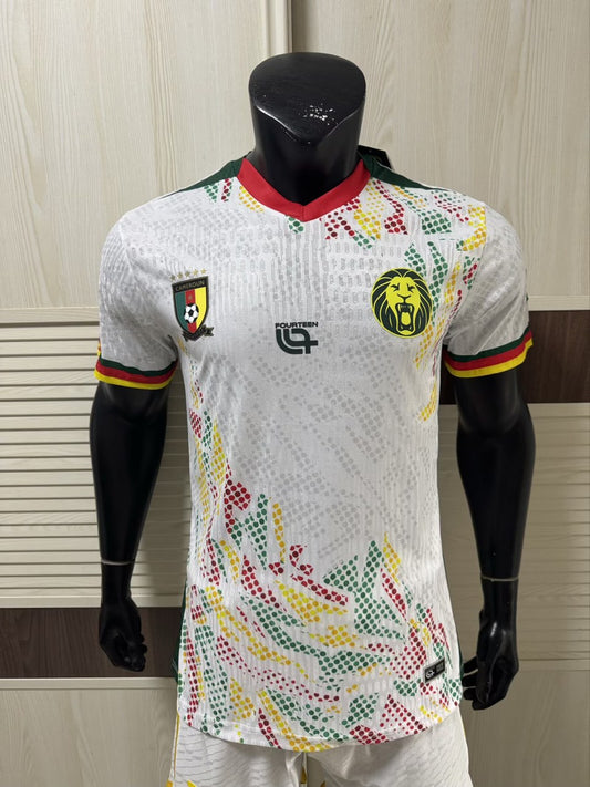 Cameroon Special Edition Player White Football Jersey 2025/2026
