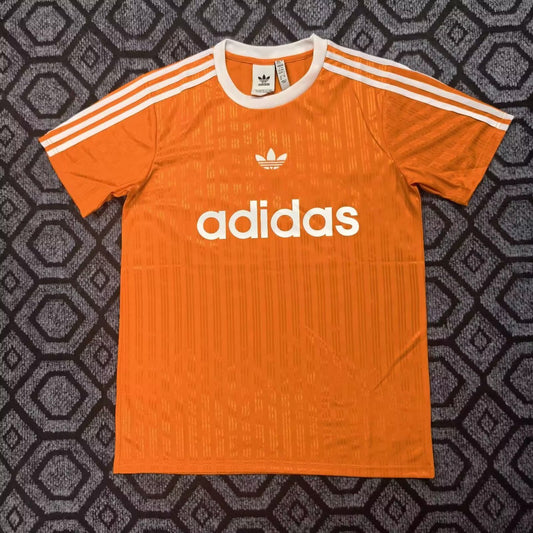 Adidas Clover T-shirt Orange Football Jersey 2025/2026