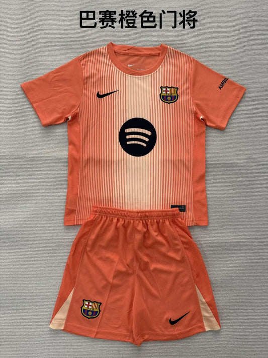 Barcelona Goalkeeper Fans (Kids And Man) Football Jersey 2025/2026