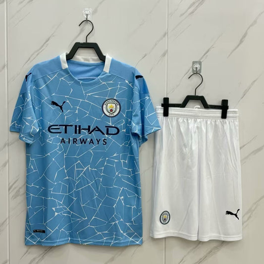 Manchester City Kits Suit Home Fans Football Jersey 2020/2021