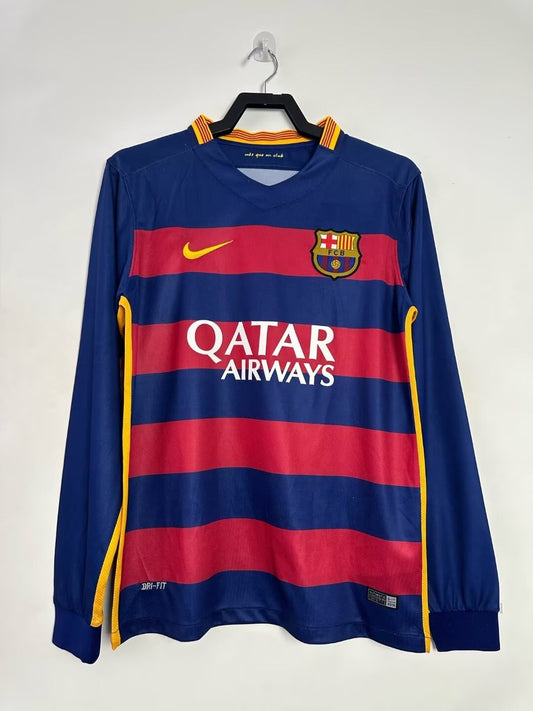 Retro Barcelona Home Football Jersey 2015/2016