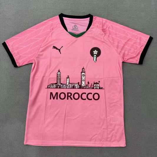 Morocco City Edition Pink Fans Football Jersey 2025/2026