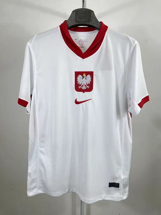Poland Home Fans Football Jersey 2024/2025