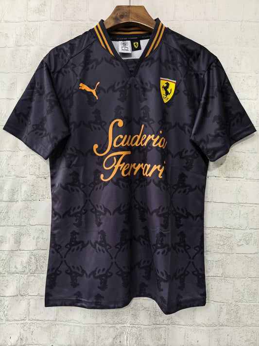 F1 Ferrari Black Short Sleeve Racing Suit 2026
