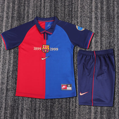 Retro Barcelona Home Kids 1899/1999