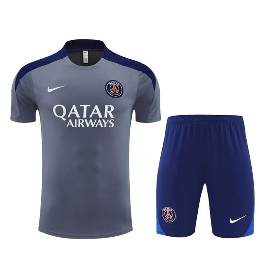 PSG Paris Training Fans Kits Grey Football Jersey 2025/2026 (Kids And Man )