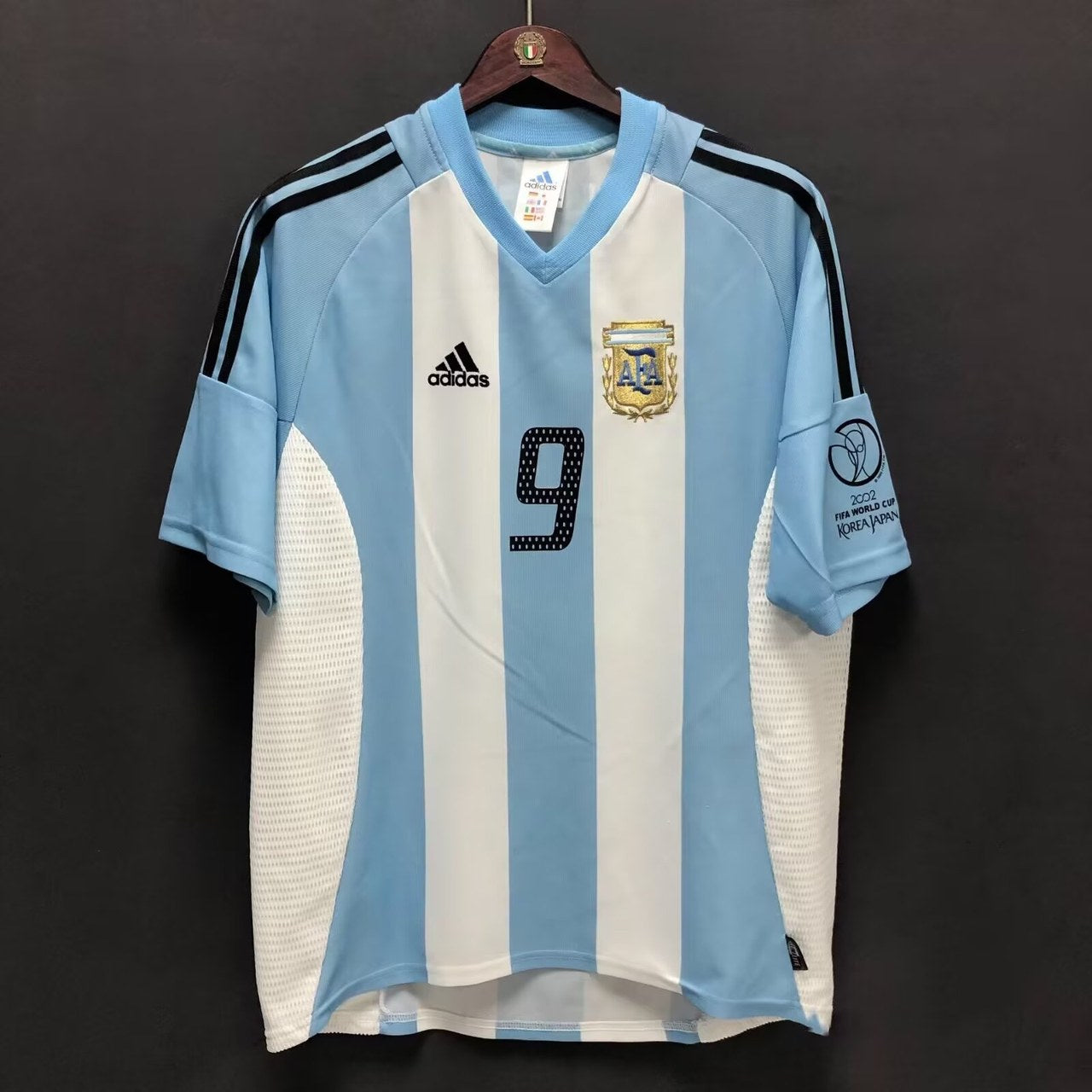Retro Argentina Home Football Jersey 2002