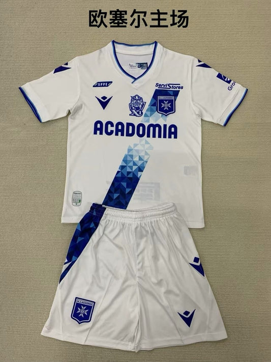 AJ Auxerre Home Kids Football Jersey 2024/2025