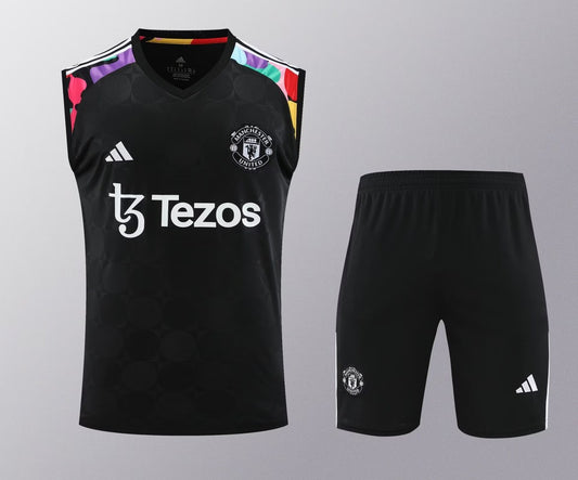 Manchester United Training Clothing Vest Set Football Jersey 2024/2025