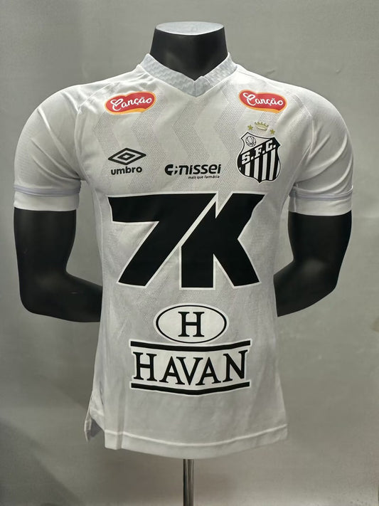 Santos Home Player Football Jersey 2025/2026