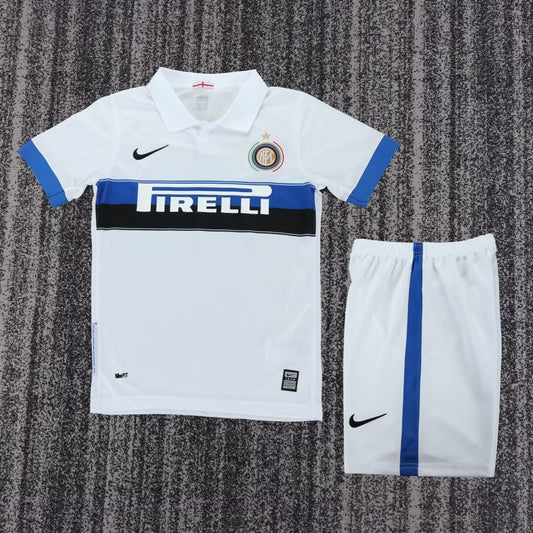 Retro Inter Milan Away Kids Football Jersey 2009/2010