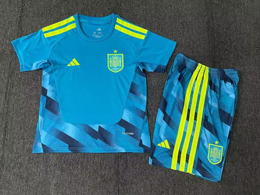 Spain Goalkeeper Kids Fans Football Jersey 2026/2027