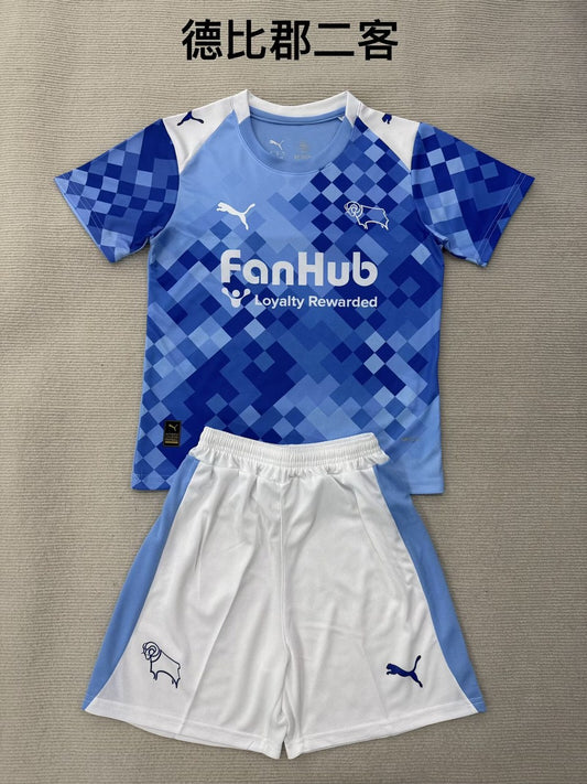 Derby County Third Away Fans Football Jersey 2025/2026 (Kids And Man )